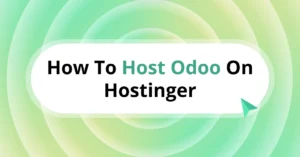 how to host odoo on hostinger